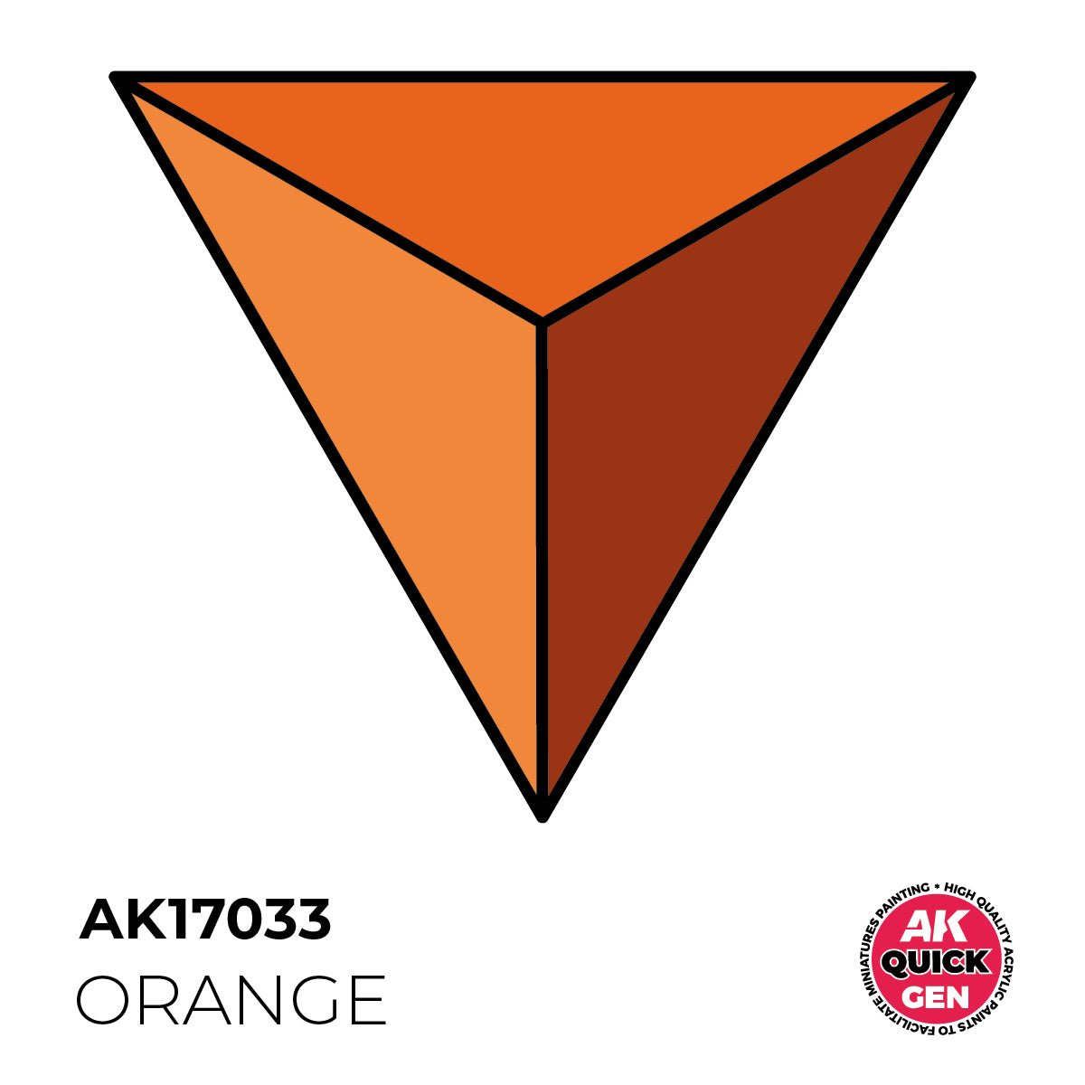 AK Interactive Quick Gen - Orange 18ml AK17033 - Loaded Dice