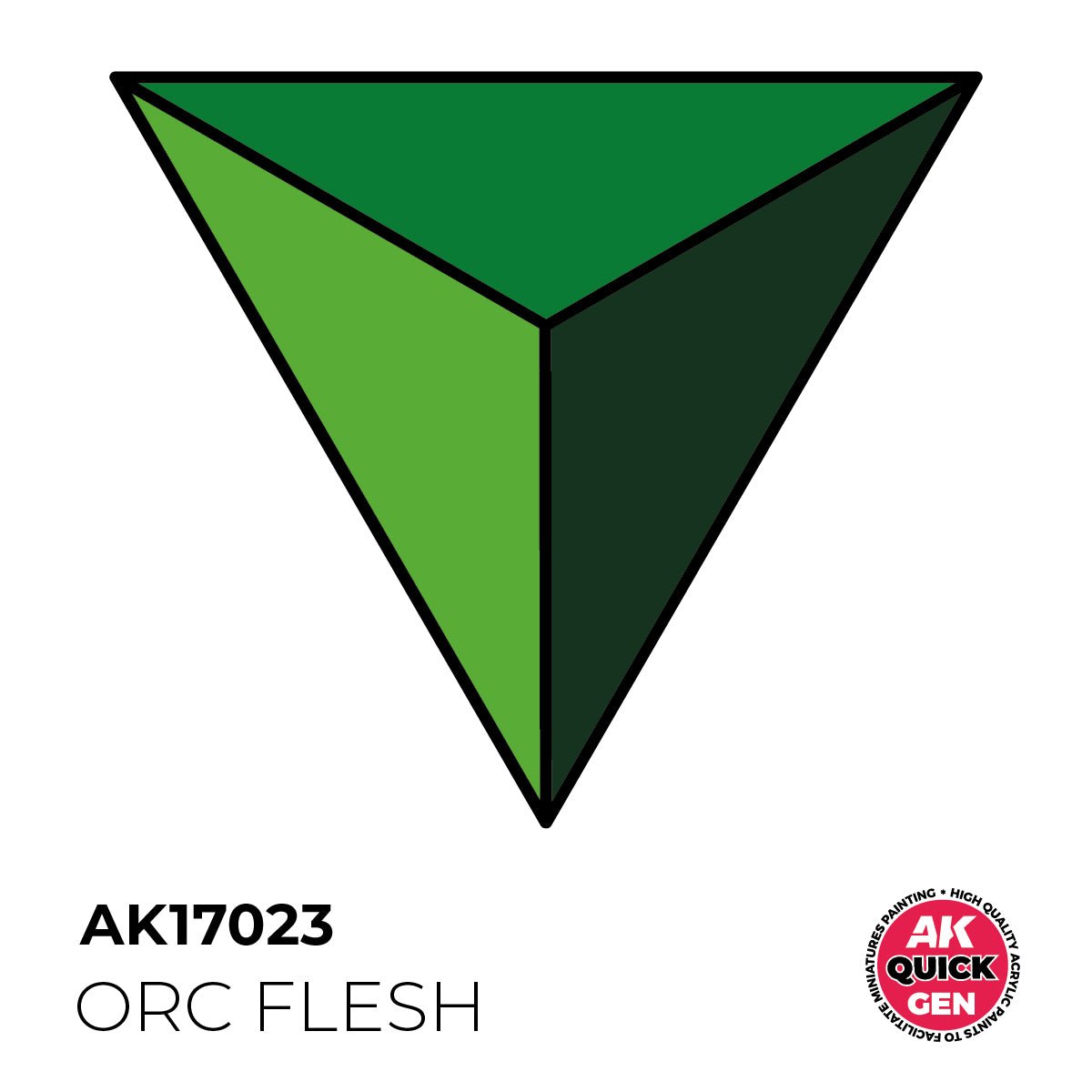 AK Interactive Quick Gen - Orc Flesh 18ml AK17023 - Loaded Dice