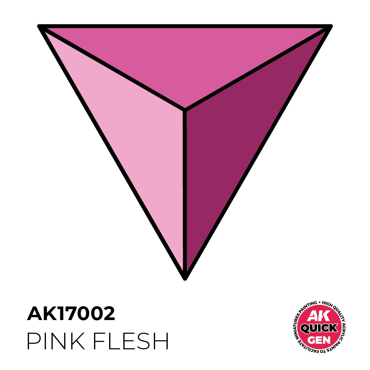 AK Interactive Quick Gen - Pink Flesh 18ml AK17002 - Loaded Dice