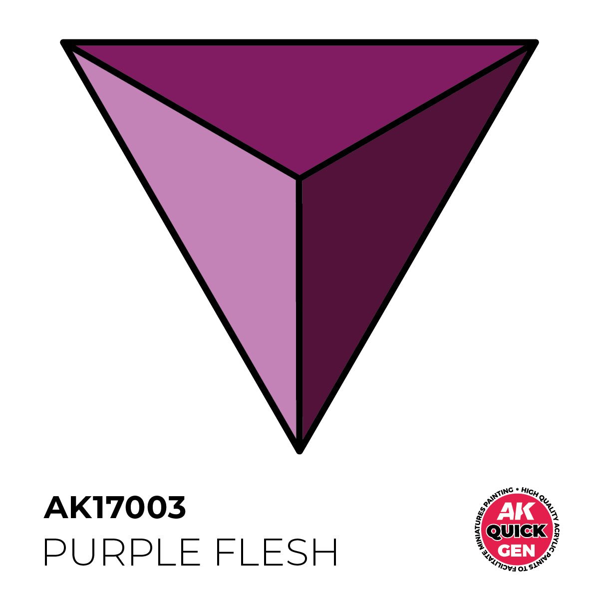 AK Interactive Quick Gen - Purple Flesh 18ml AK17003 - Loaded Dice