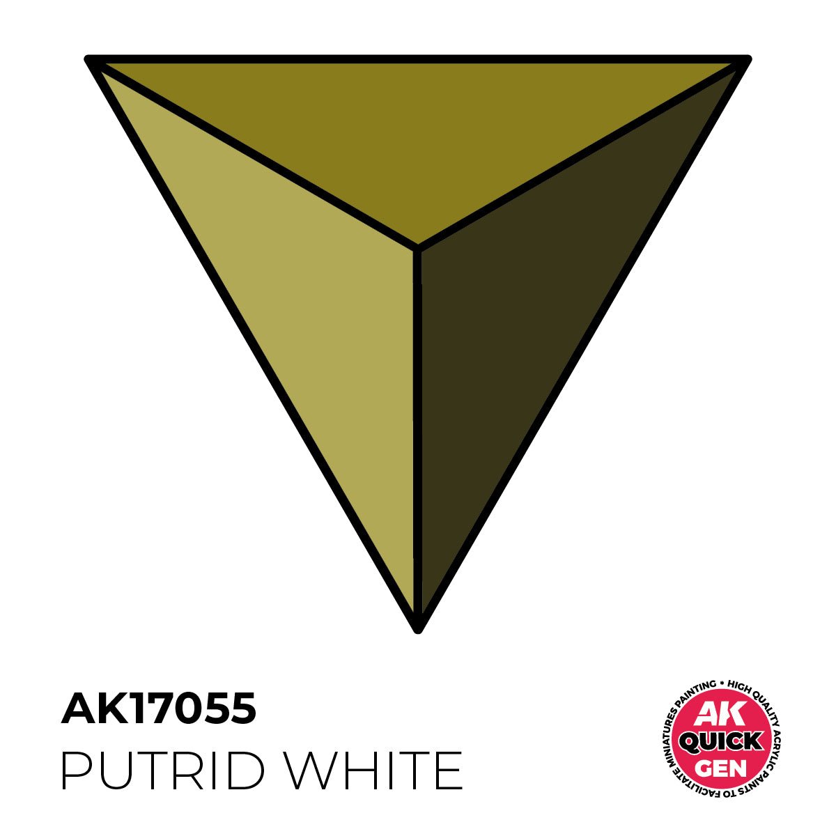 AK Interactive Quick Gen - Putrid White 18ml AK17055 - Loaded Dice