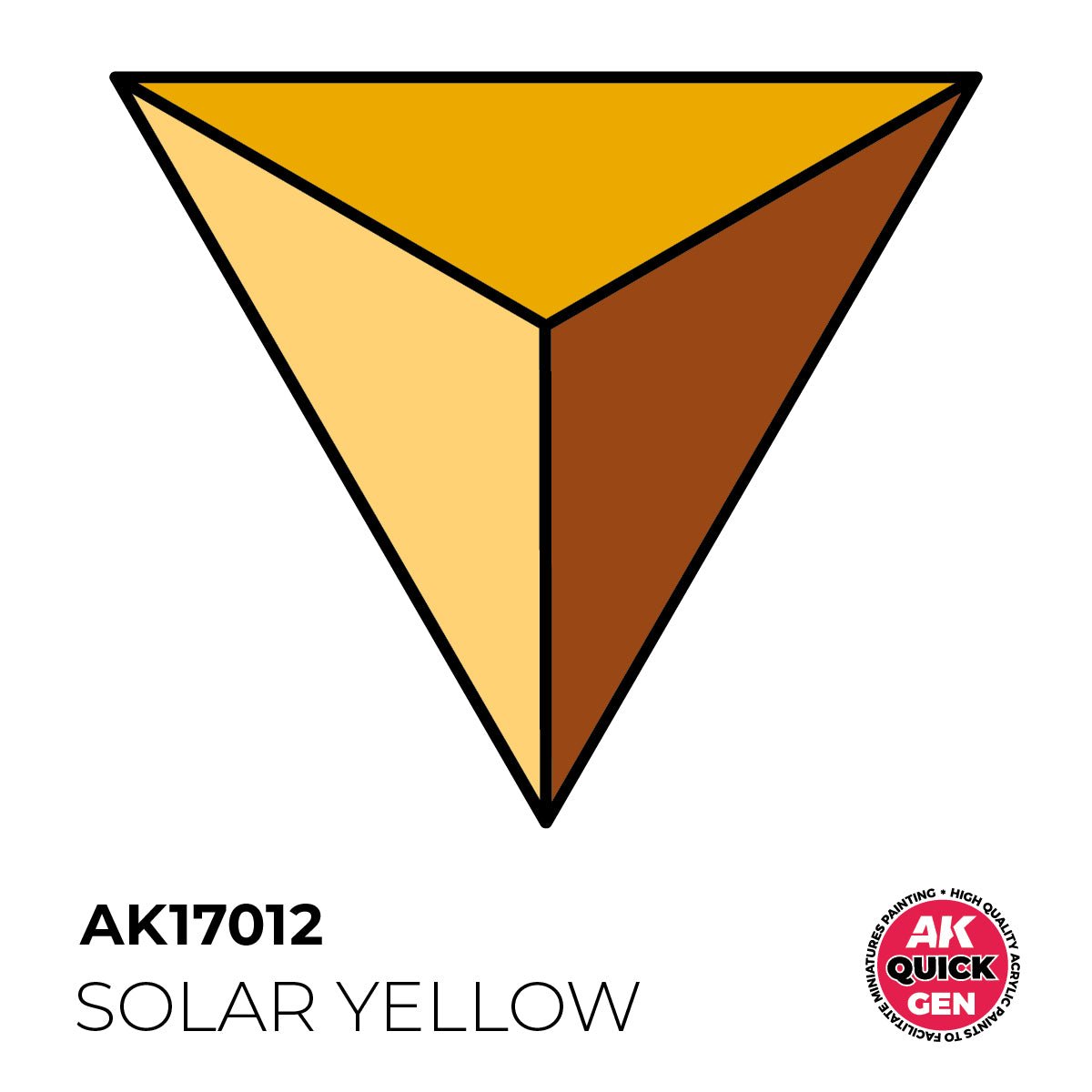 AK Interactive Quick Gen - Solar Yellow 18ml AK17012 - Loaded Dice
