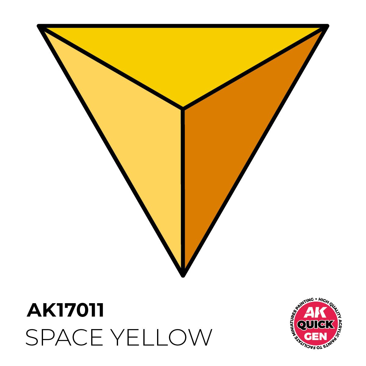 AK Interactive Quick Gen - Space Yellow 18ml AK17011 - Loaded Dice