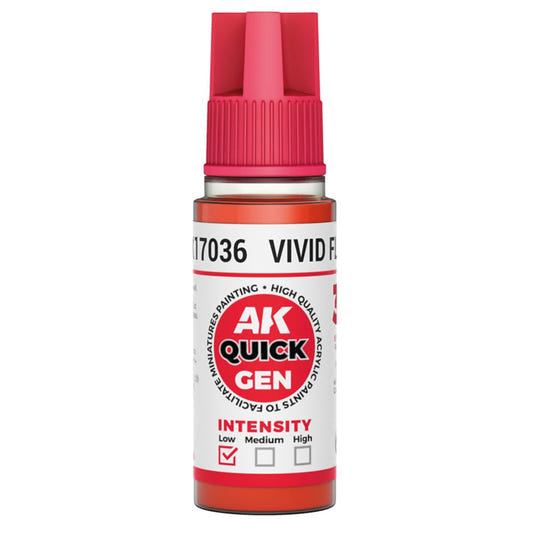 AK Quick Gen contrast paint Vivid Flesh 18ml dropper bottle