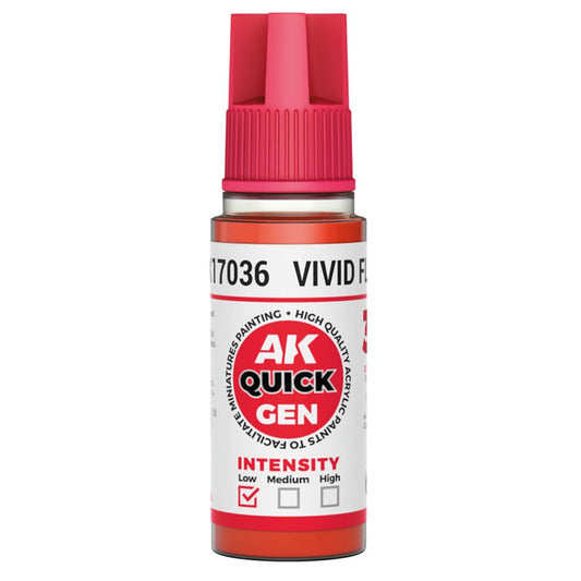 AK Quick Gen contrast paint Vivid Flesh 18ml dropper bottle