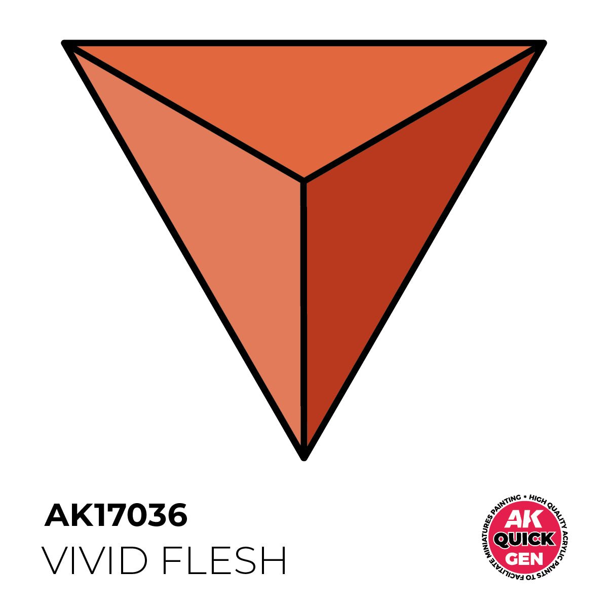 AK Interactive Quick Gen - Vivid Flesh 18ml AK17036 - Loaded Dice
