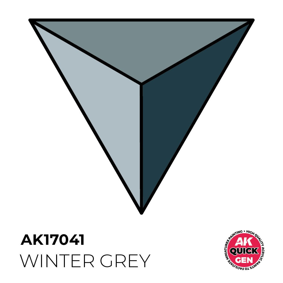 AK Interactive Quick Gen - Winter Grey 18ml AK17041 - Loaded Dice