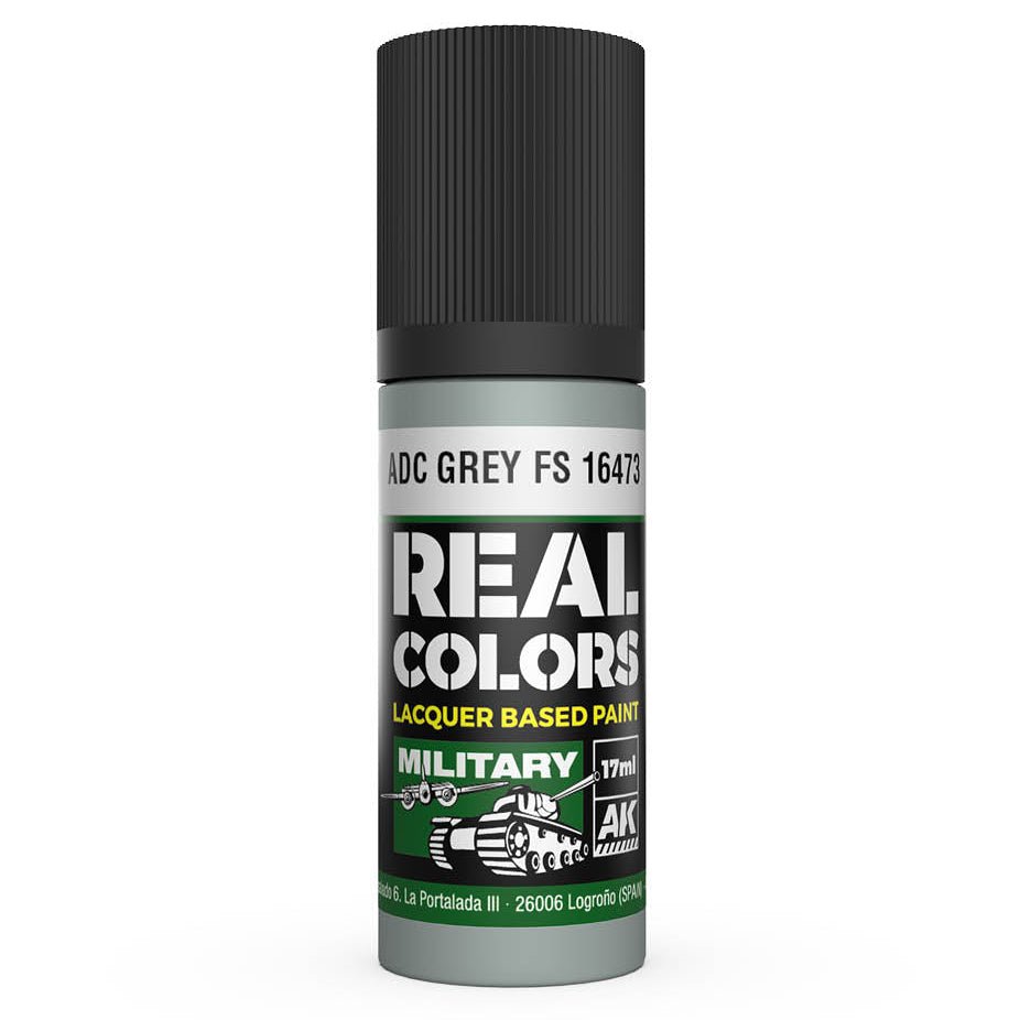 AK Interactive Real Colors acrylic lacquer paint ADC Grey FS 16473