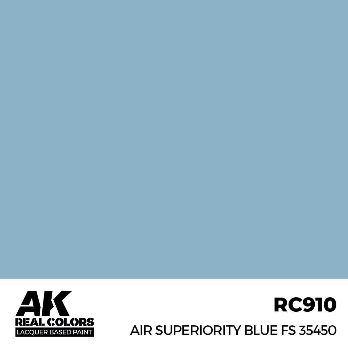 AK Interactive Real Colors - Air Superiority Blue FS 35450 - Loaded Dice