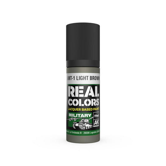 AK Interactive Real Colors acrylic lacquer paint AMT-1 Light Brown