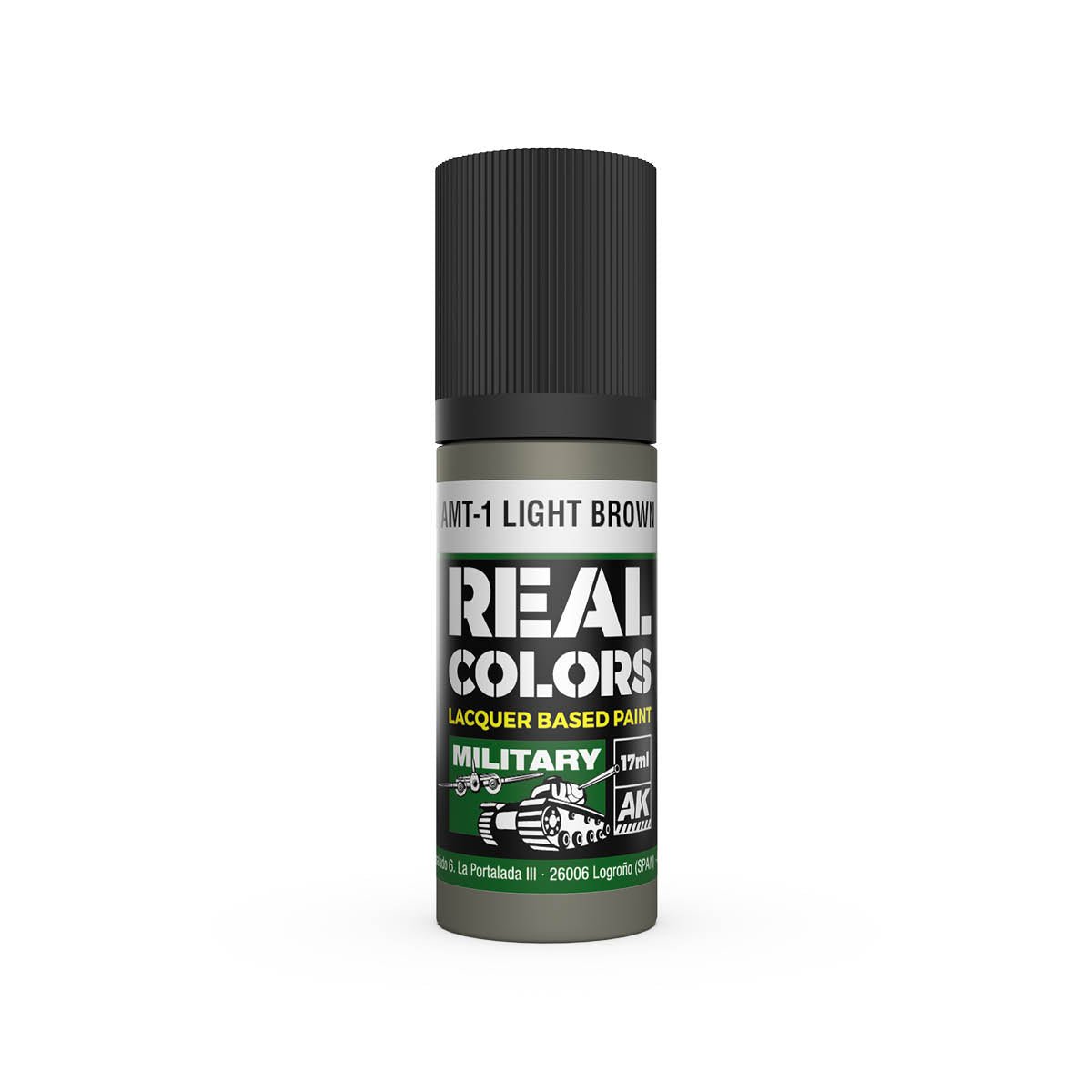 AK Interactive Real Colors acrylic lacquer paint AMT-1 Light Brown