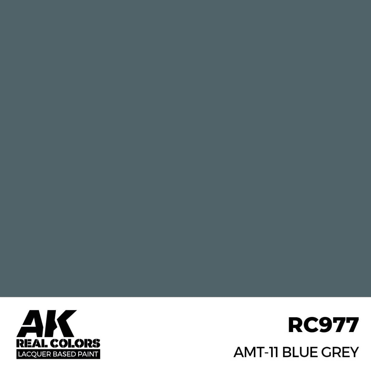 AK Interactive Real Colors - AMT-11 Blue Grey - Loaded Dice