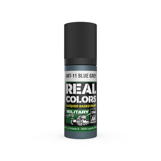 AK Interactive Real Colors acrylic lacquer paint AMT-11 Blue Grey