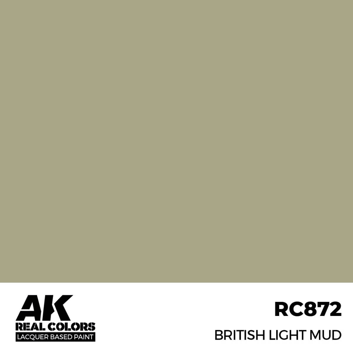 AK Interactive Real Colors - British Light Mud - Loaded Dice