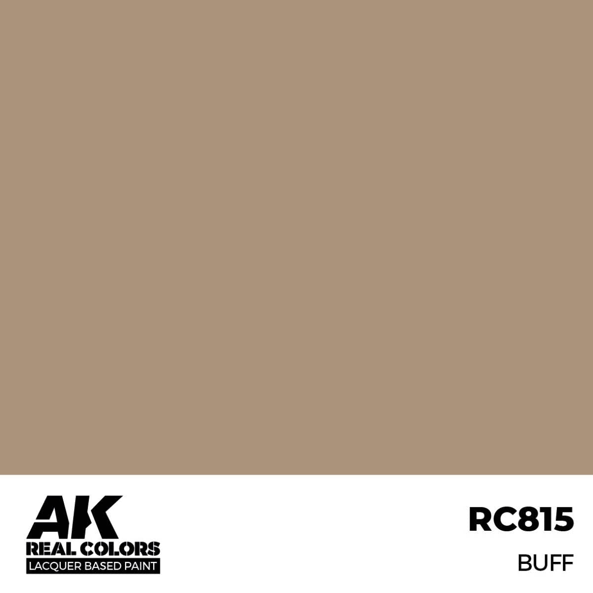 AK Interactive Real Colors - Buff 17ml. (RC815) - Loaded Dice