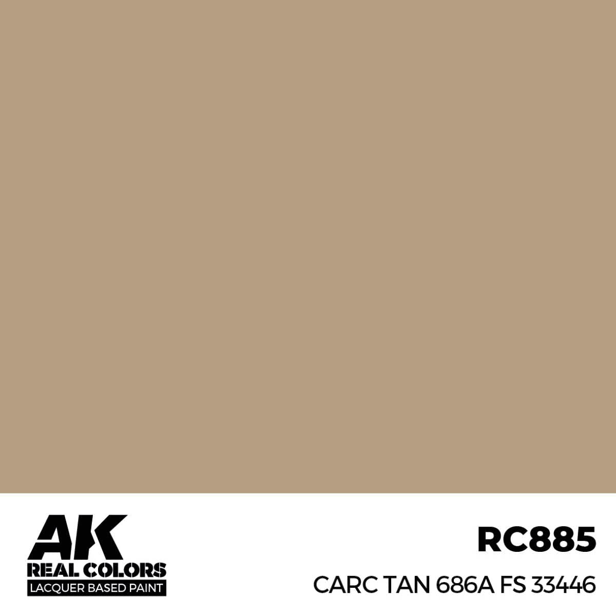 AK Interactive Real Colors - CARC Tan 686A FS 33446 - Loaded Dice