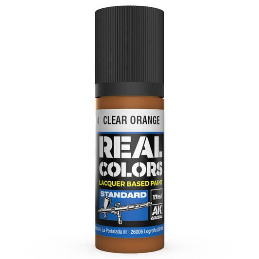 AK Interactive Real Colors acrylic lacquer paint Clear Orange