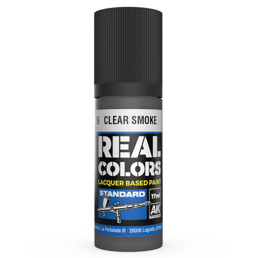 AK Interactive Real Colors acrylic lacquer paint Clear Smoke