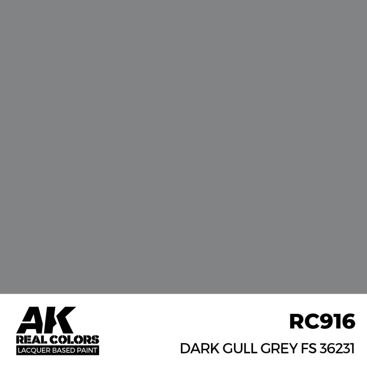 AK Interactive Real Colors - Dark Gull Grey FS 36231 - Loaded Dice