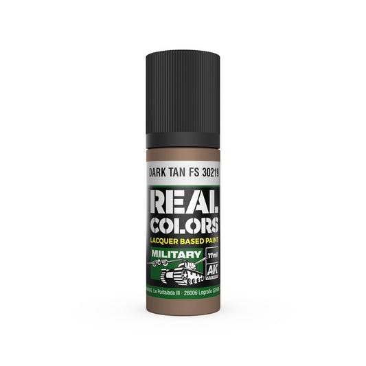 AK Interactive Real Colors acrylic lacquer paint Dark Tan FS 30219