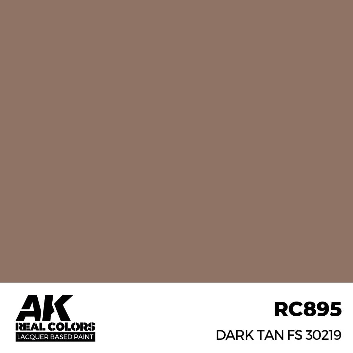 AK Interactive Real Colors - Dark Tan FS 30219 - Loaded Dice
