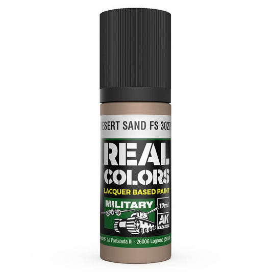 AK Interactive Real Colors acrylic lacquer paint Desert Sand FS 30279
