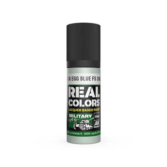 AK Interactive Real Colors acrylic lacquer paint Duck Egg Blue FS 35622