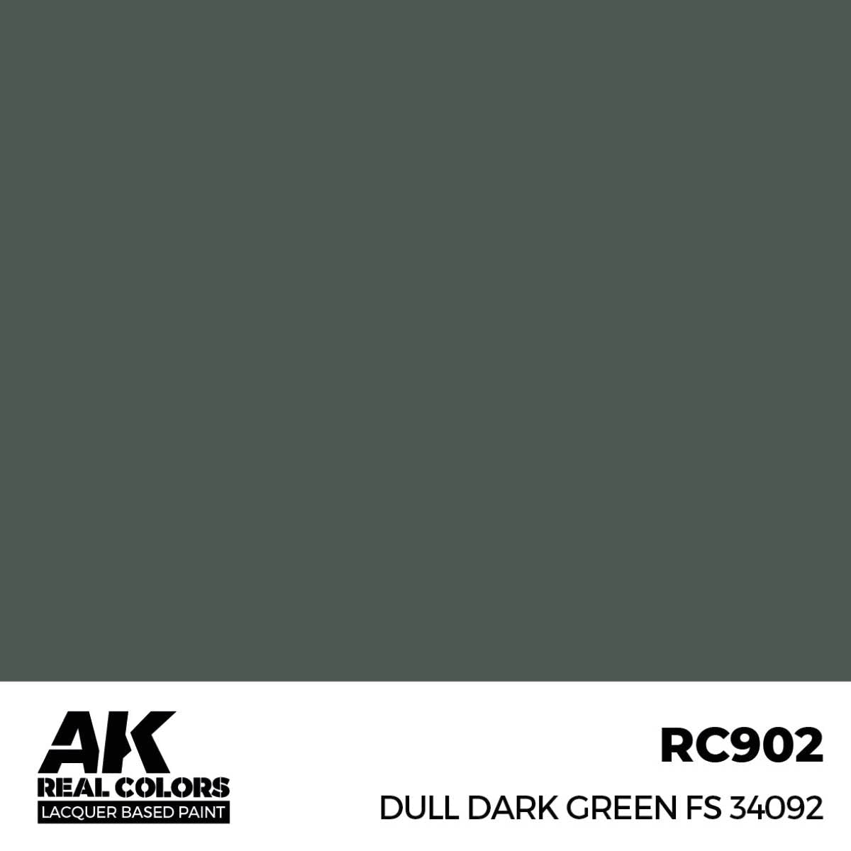AK Interactive Real Colors - Dull Dark Green FS 34092 - Loaded Dice