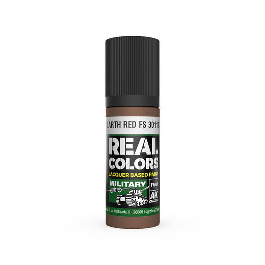 AK Interactive Real Colors acrylic lacquer paint Earth Red FS 30117