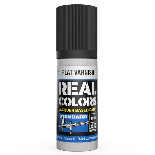 AK Interactive Real Colors acrylic lacquer paint Flat Varnish