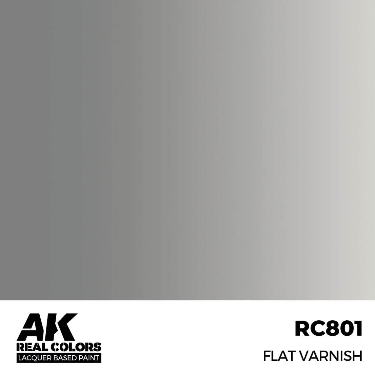 AK Interactive Real Colors - Flat Varnish 17ml. (RC801) - Loaded Dice