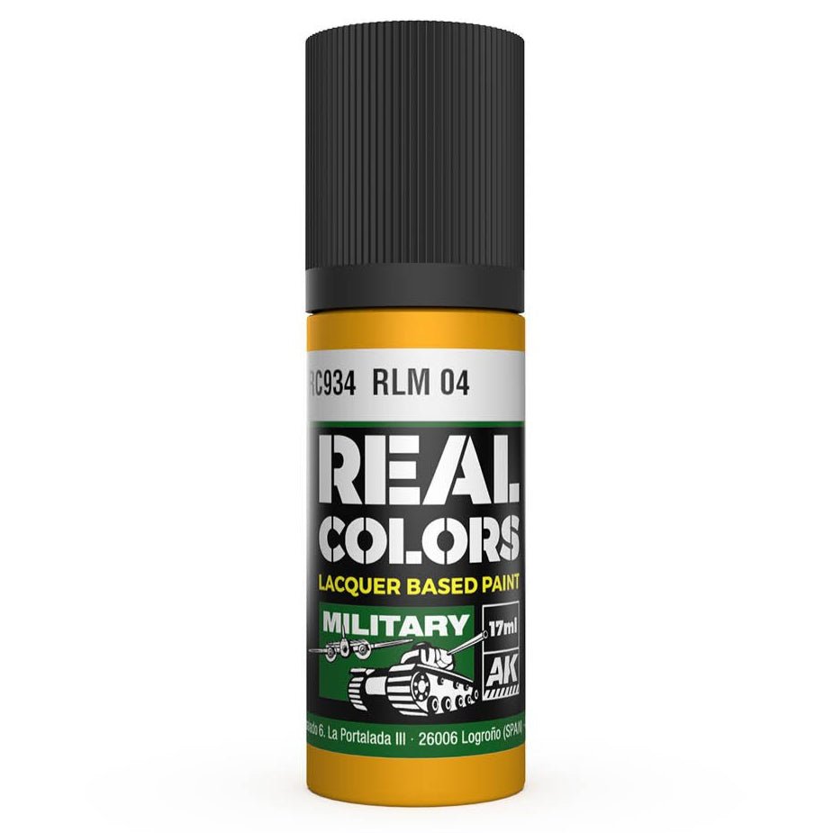 AK Interactive Real Colors acrylic lacquer paint Fork Gold