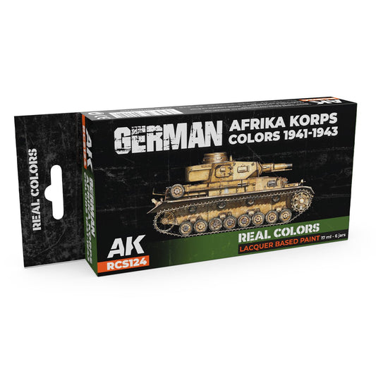 AK Real Colors paint set German Afrika Korps 1941-1943 Set