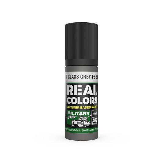 AK Interactive Real Colors acrylic lacquer paint Have Glass Grey FS 36170