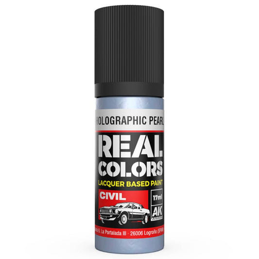AK Interactive Real Colors acrylic lacquer paint Holographic Pearl