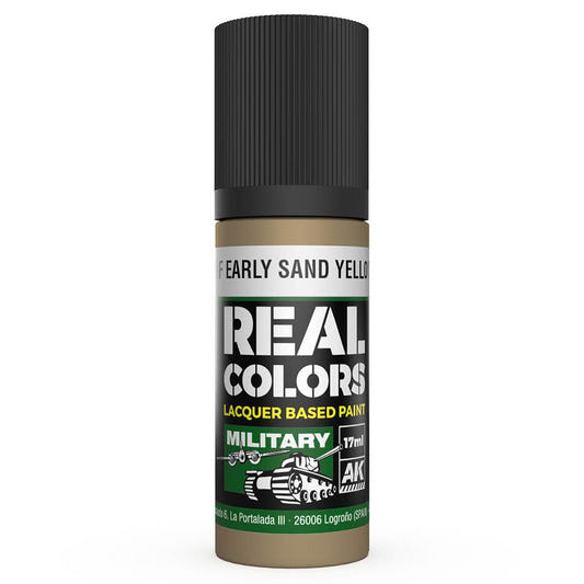 AK Interactive Real Colors acrylic lacquer paint IDF Early Sand Yellow