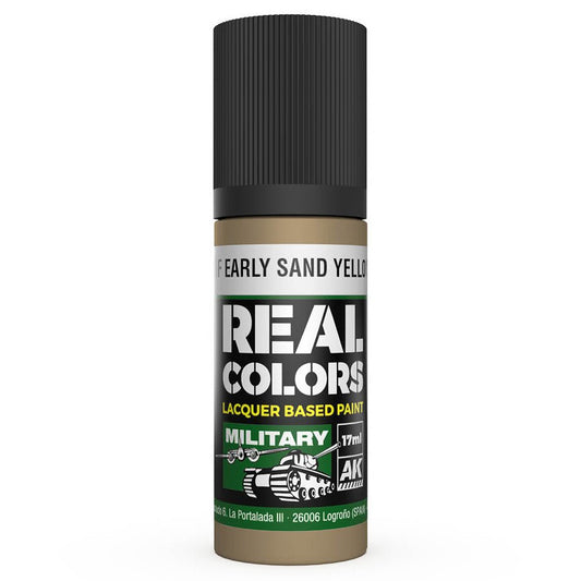 AK Interactive Real Colors acrylic lacquer paint IDF Early Sand Yellow