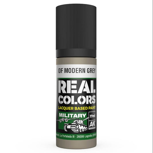 AK Interactive Real Colors acrylic lacquer paint IDF Modern Grey