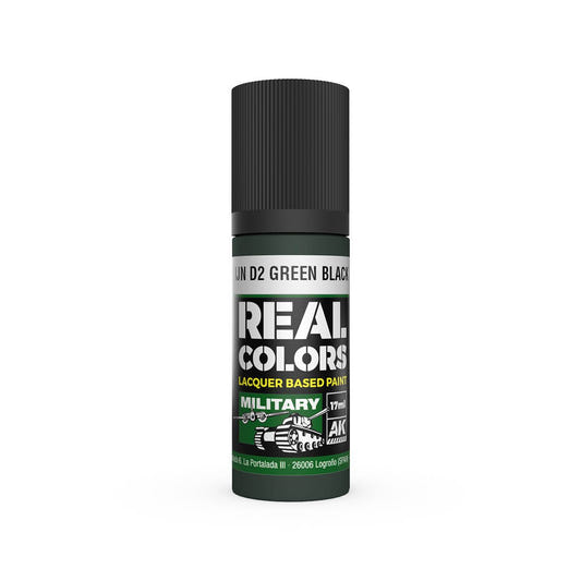 AK Interactive Real Colors acrylic lacquer paint IJN D2 Green Black