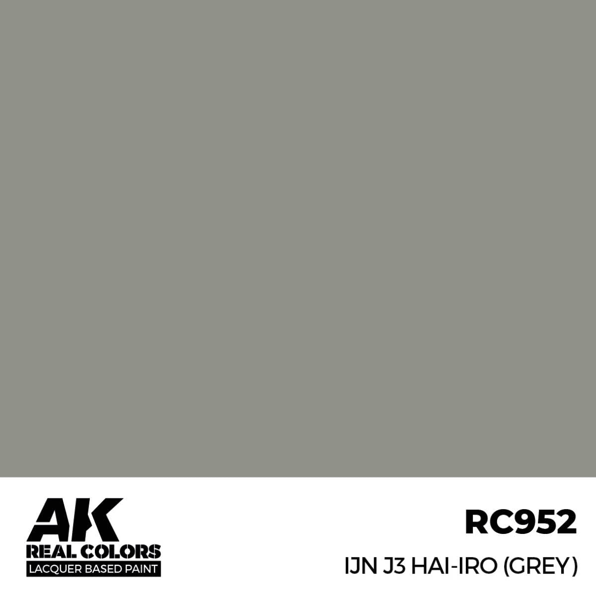 AK Interactive Real Colors - IJN J3 Hai-Iro (Grey) - Loaded Dice