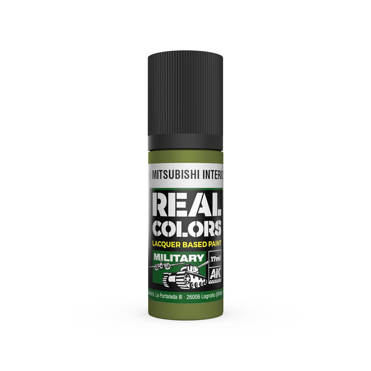 AK Interactive Real Colors acrylic lacquer paint IJN M3(M) Mitsubishi Interior Green