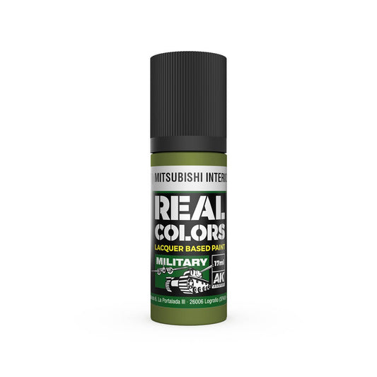 AK Interactive Real Colors acrylic lacquer paint IJN M3(M) Mitsubishi Interior Green