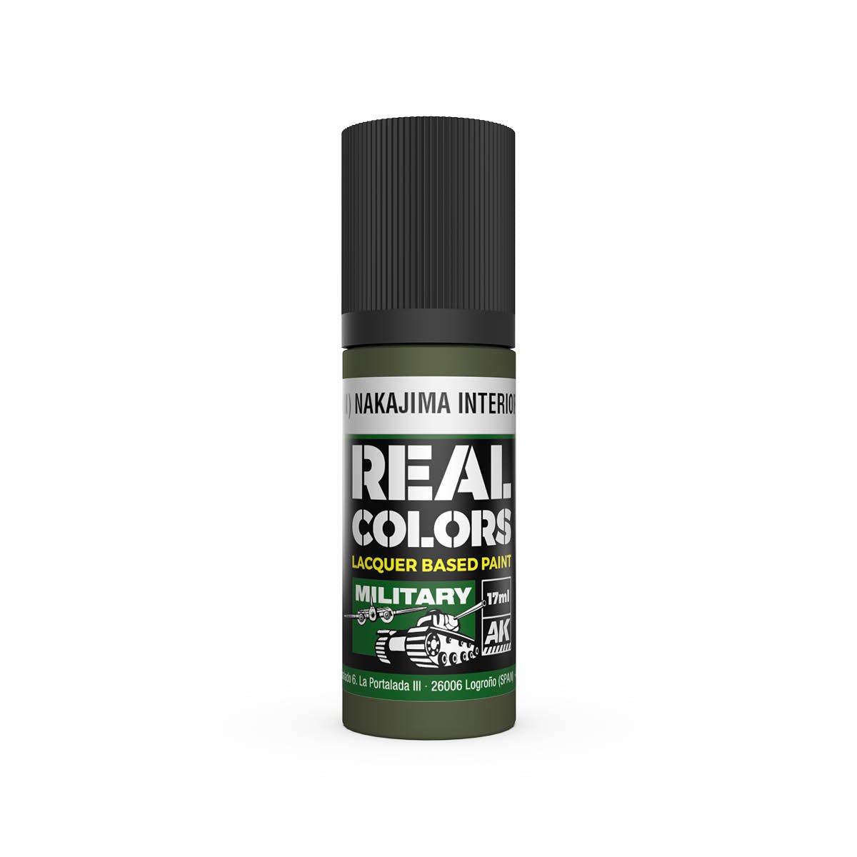 AK Interactive Real Colors acrylic lacquer paint IJN M3(N) Nakajima Interior Green