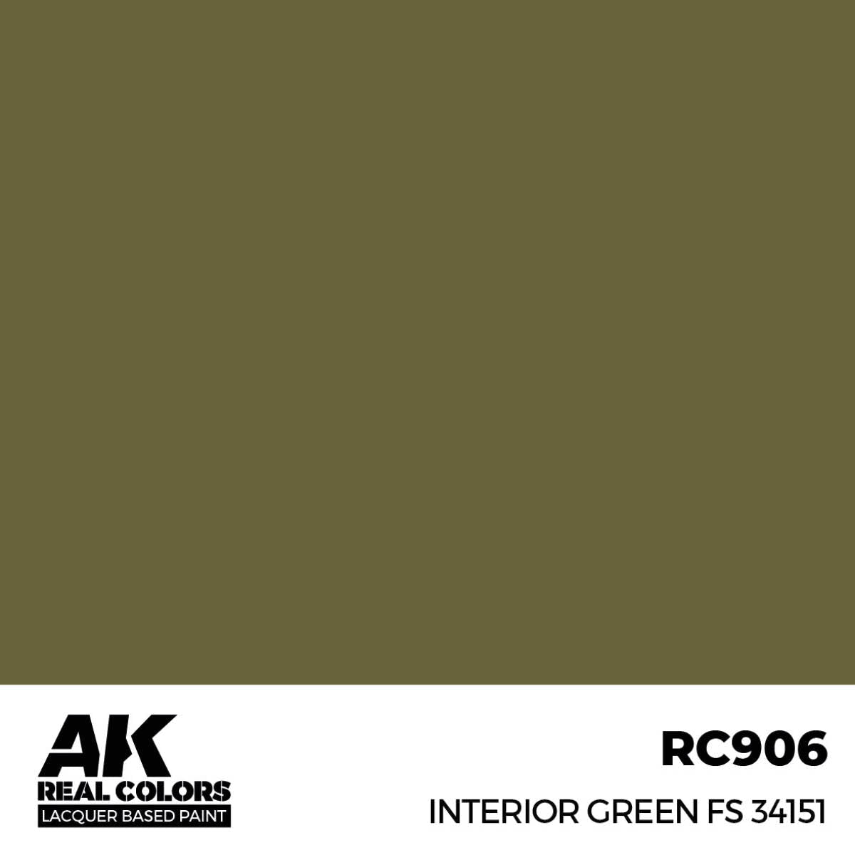 AK Interactive Real Colors - Interior Green FS 34151 - Loaded Dice