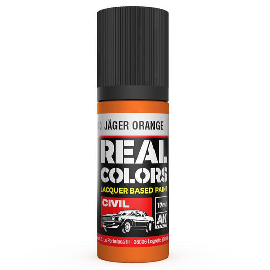 AK Interactive Real Colors acrylic lacquer paint Jäger Orange