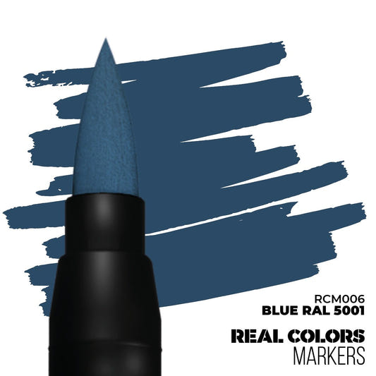 AK Real Colors paint marker Blue RAL5001