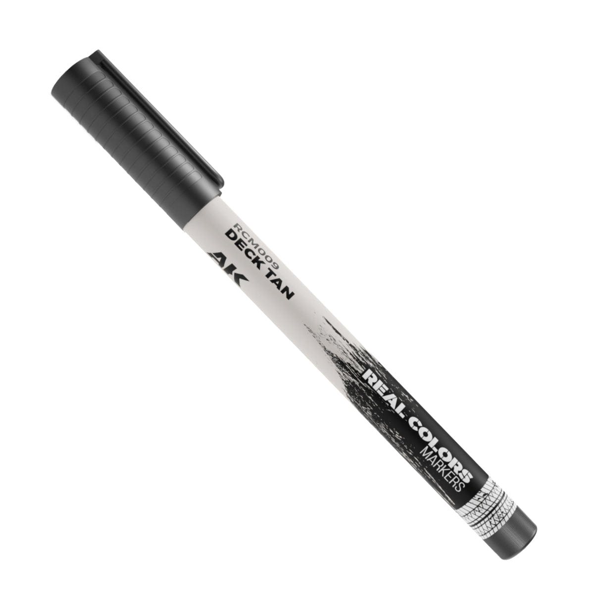 AK Interactive Real Colors Marker Deck Tan RCM009 paint marker pen with pale grey-beige barrel