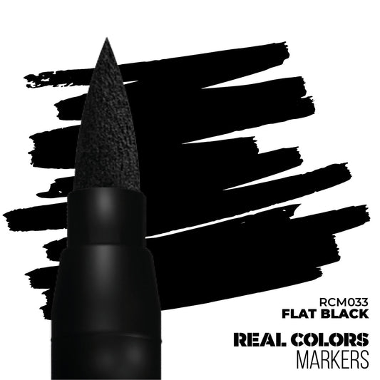 AK Real Colors paint marker Flat Black
