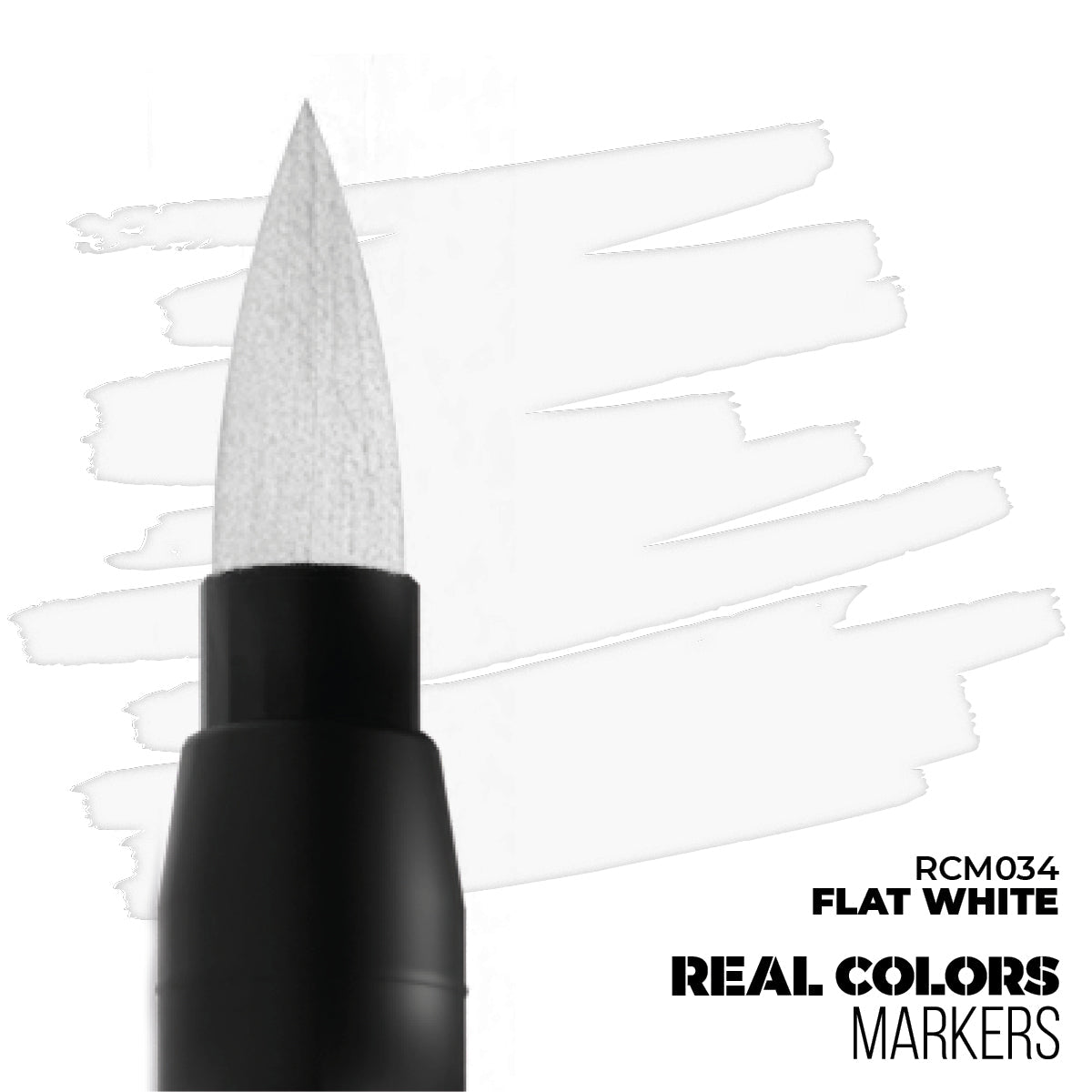 AK Real Colors paint marker Flat White