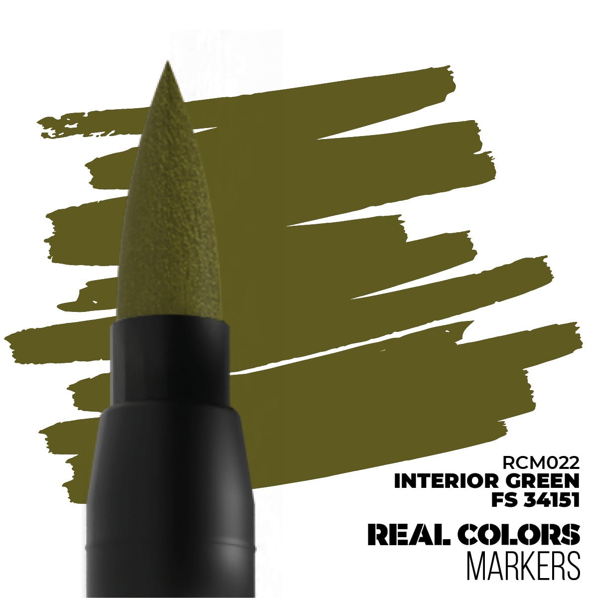 AK Real Colors paint marker Interior Green FS 34151